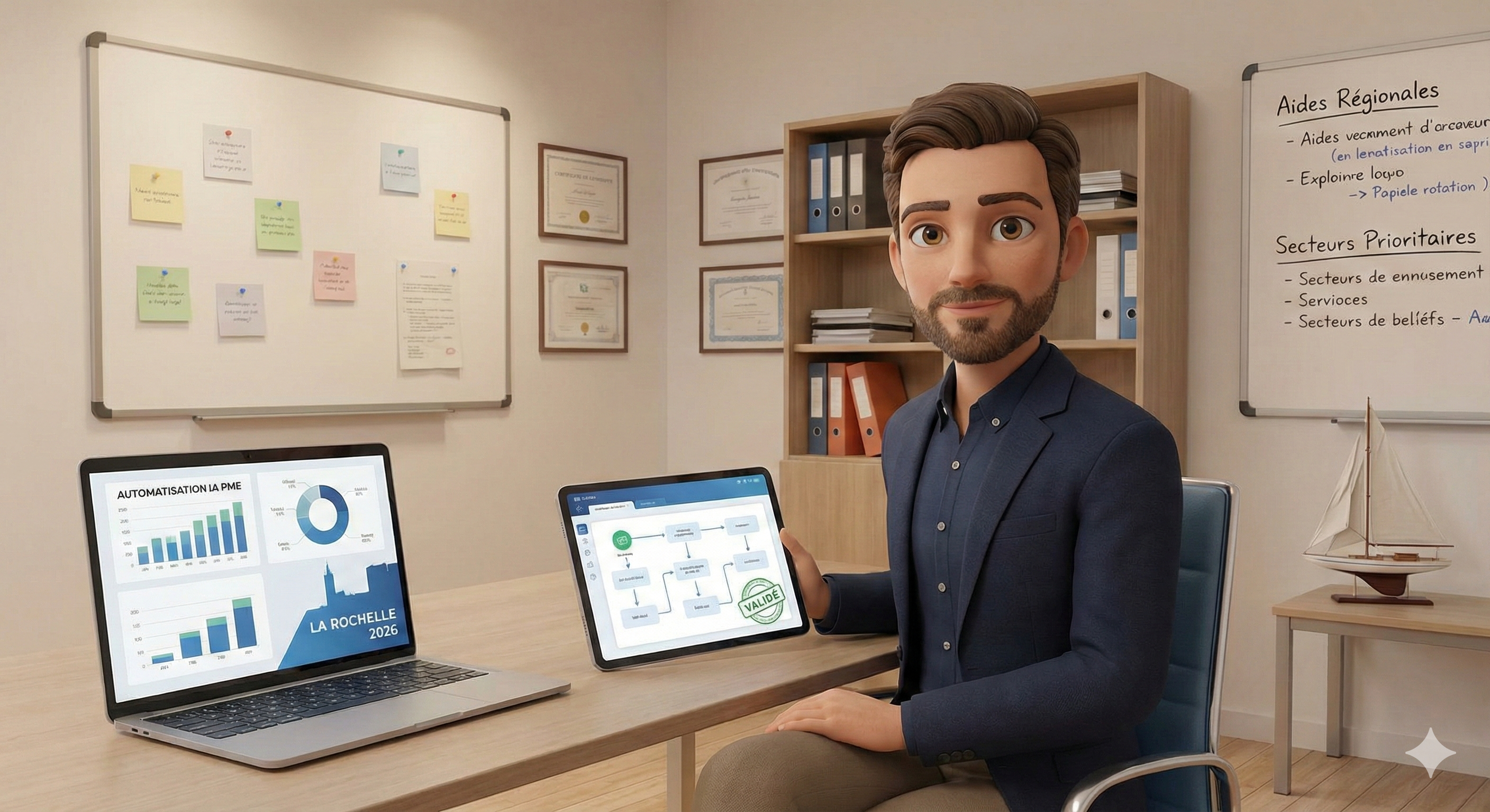 Automatisation IA à La Rochelle : opportunités PME 2026